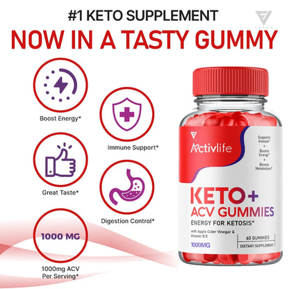 ActivLife - Keto ACV Gummies