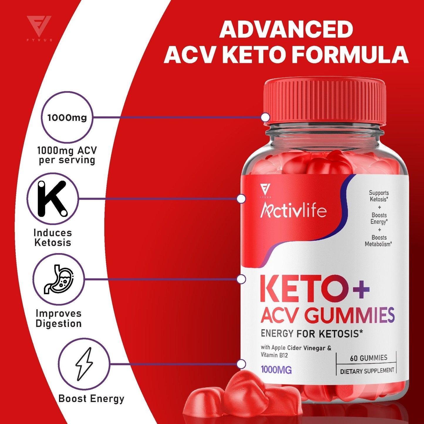 ActivLife - Keto ACV Gummies